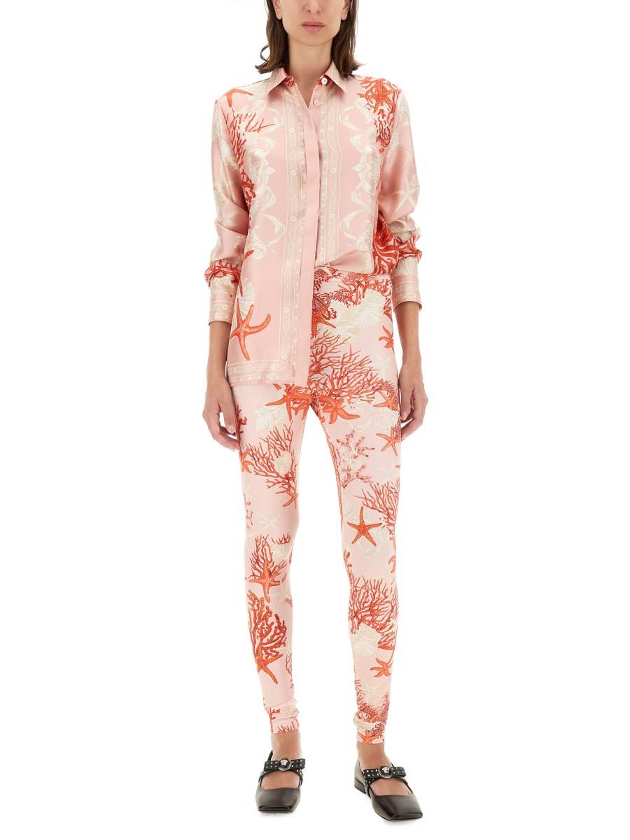 VERSACE CAMICIA BAROCCO SEA IN SETA Fino al 50% di sconto