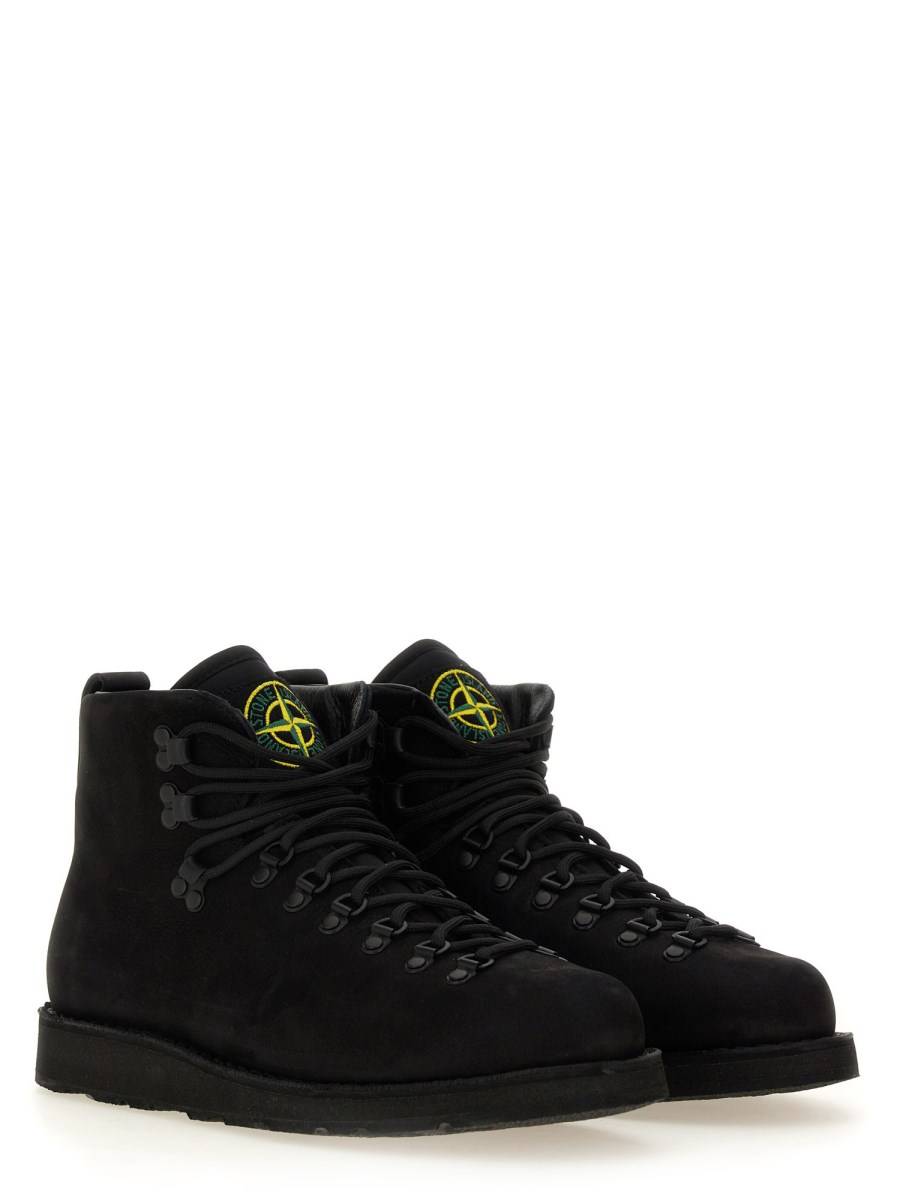 STONE ISLAND STIVALE IN SUEDE Super sconto