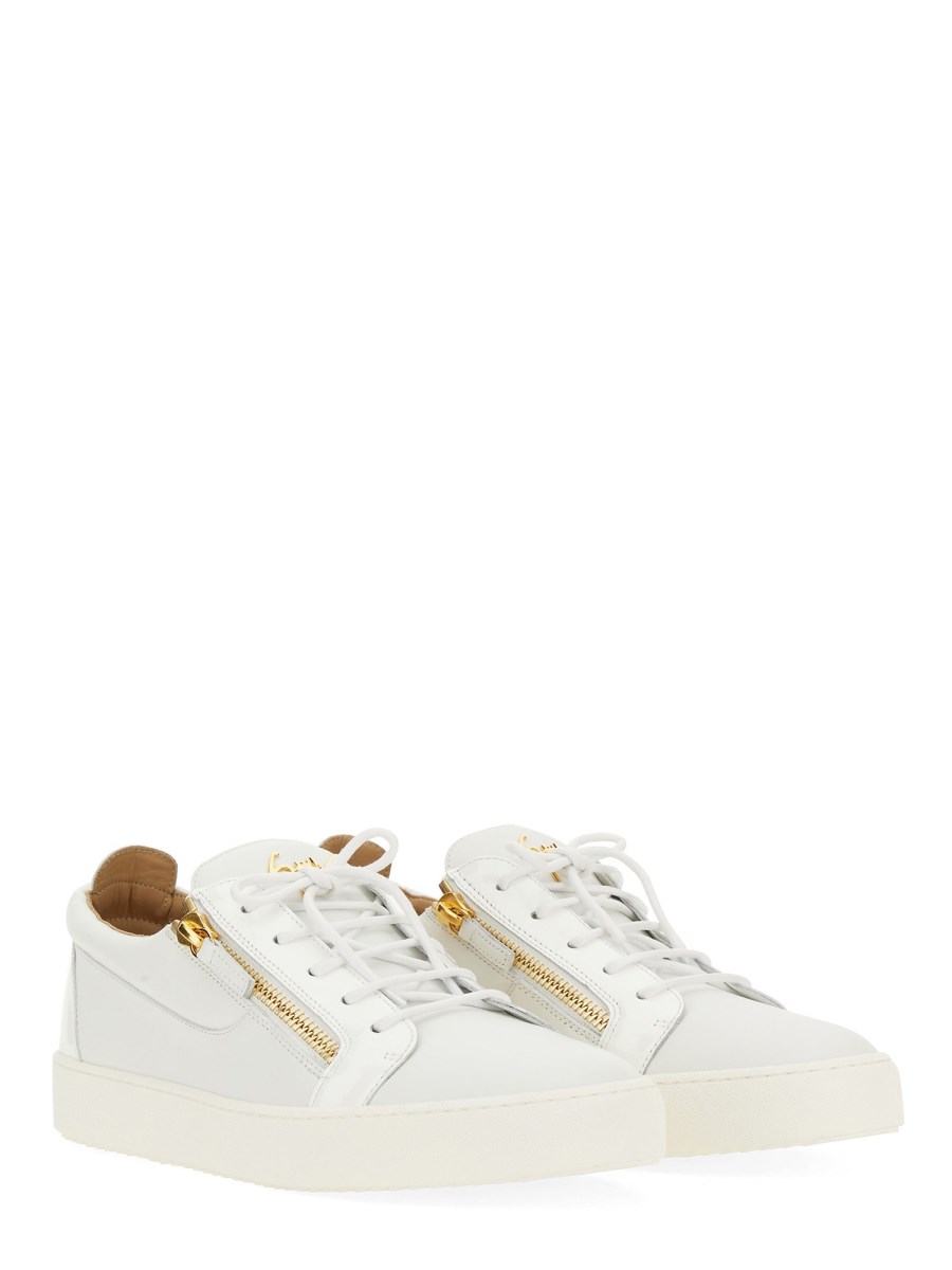 GIUSEPPE ZANOTTI SNEAKER FRANKIE IN PELLE 50% di sconto per tempo limitato