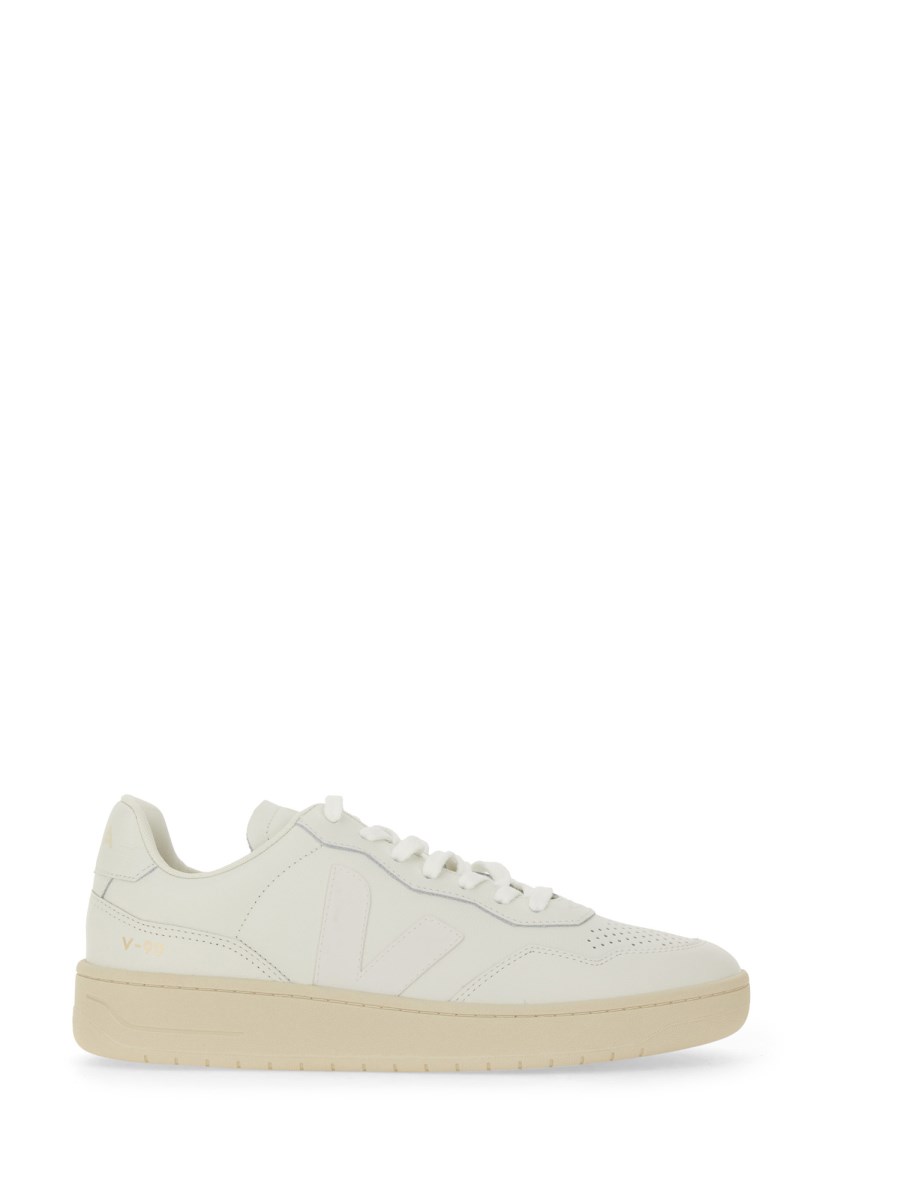 VEJA SNEAKER V-90 IN PELLE Sconto