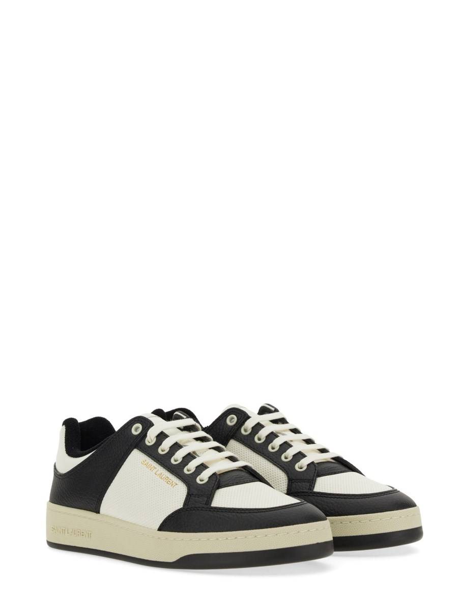 SAINT LAURENT SNEAKER SL/61 IN PELLE E SUEDE Nuova