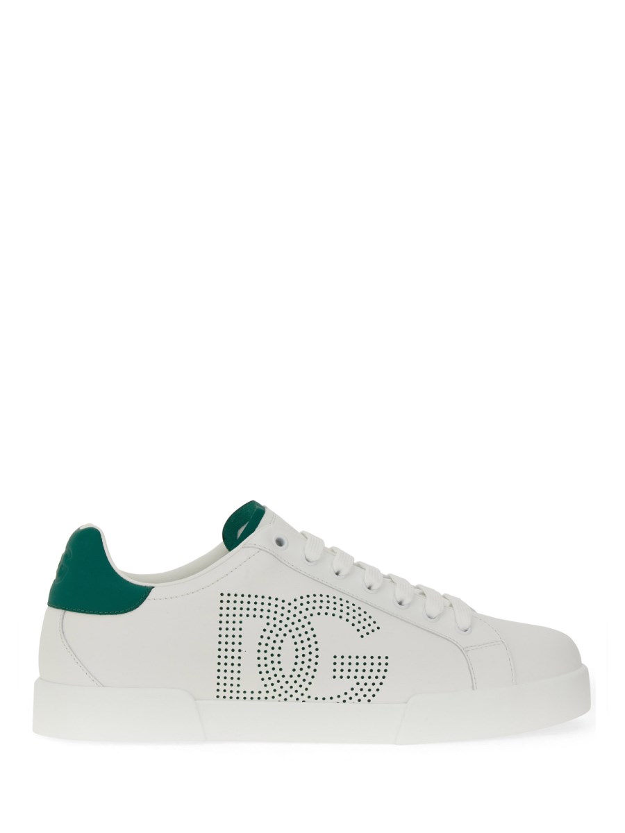 DOLCE & GABBANA SNEAKER "PORTOFINO" IN PELLE Lightning offer