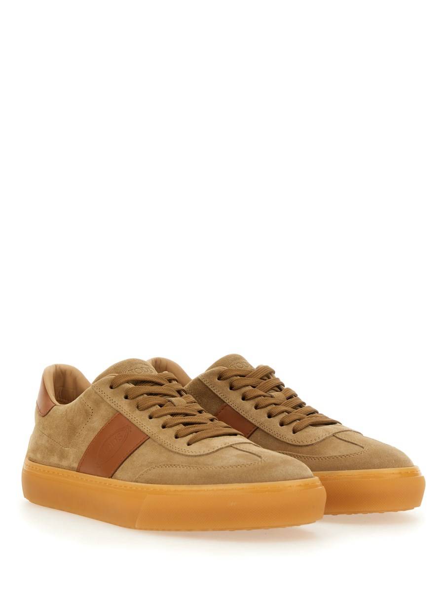 TOD&#39;S SNEAKER IN PELLE CON LOGO Soddisfazione Garantita