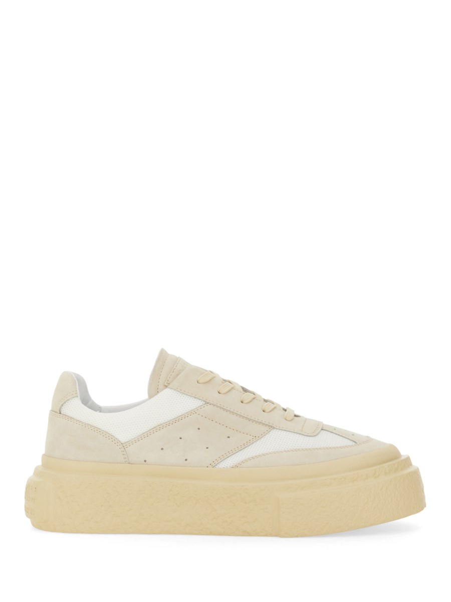 MM6 MAISON MARGIELA SNEAKER CHUNKY GAMBETTA IN PELLE Consegna Veloce