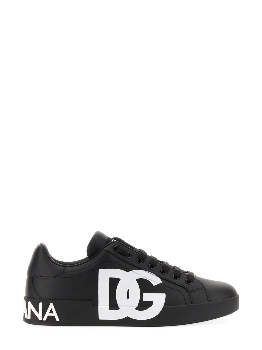DOLCE & GABBANA SNEAKER PORTOFINO IN PELLE Novità