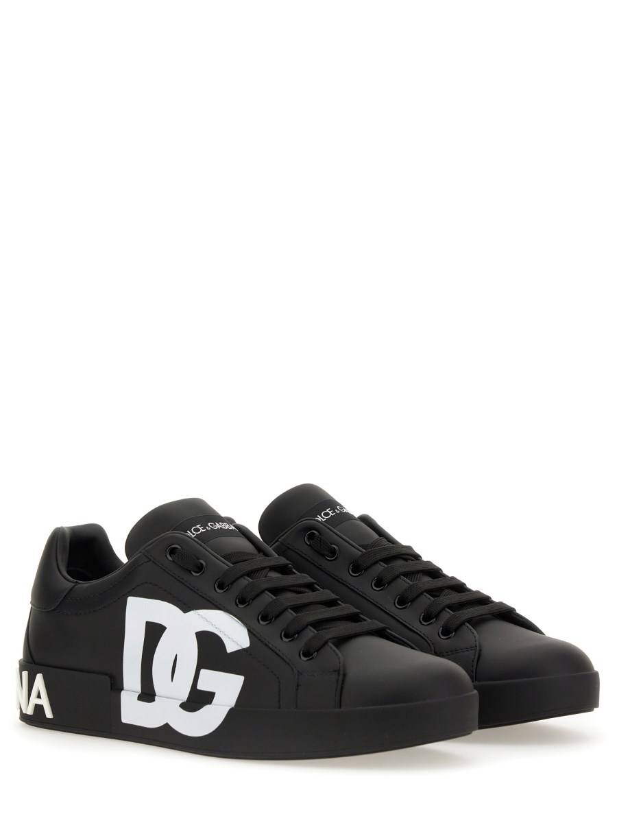 DOLCE & GABBANA SNEAKER PORTOFINO IN PELLE Novità