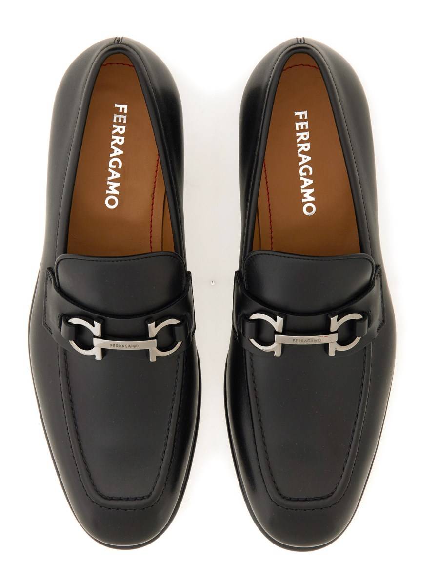 FERRAGAMO MOCASSINO GANCINI IN PELLE I Più Venduti