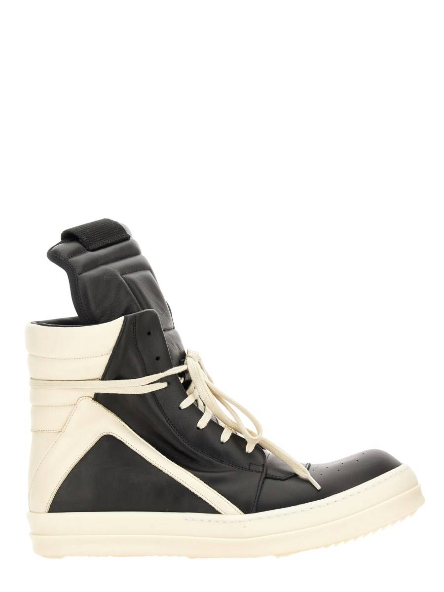 RICK OWENS SNEAKER "GEOBASKET" IN PELLE Negozio online di fabbrica