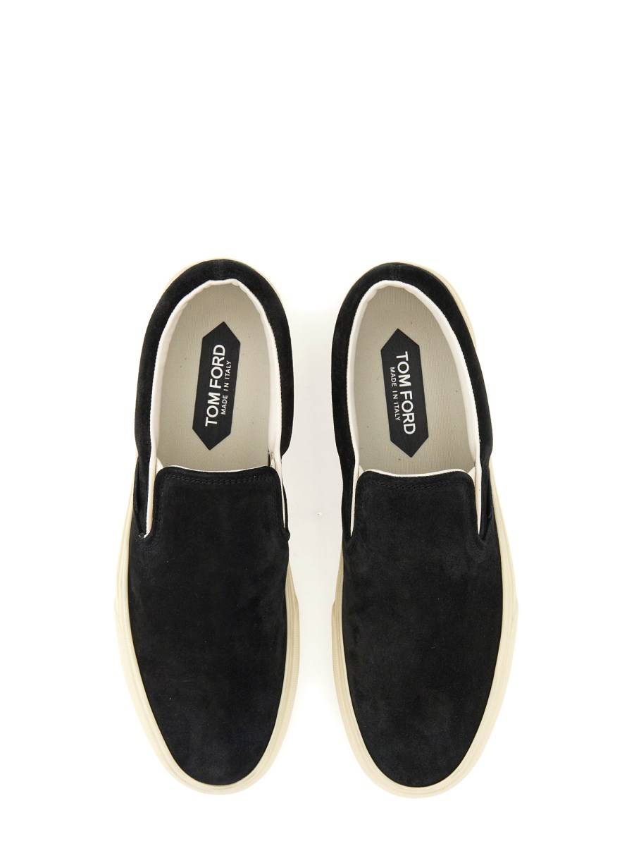 TOM FORD SNEAKER SLIP-ON IN SUEDE Black Friday