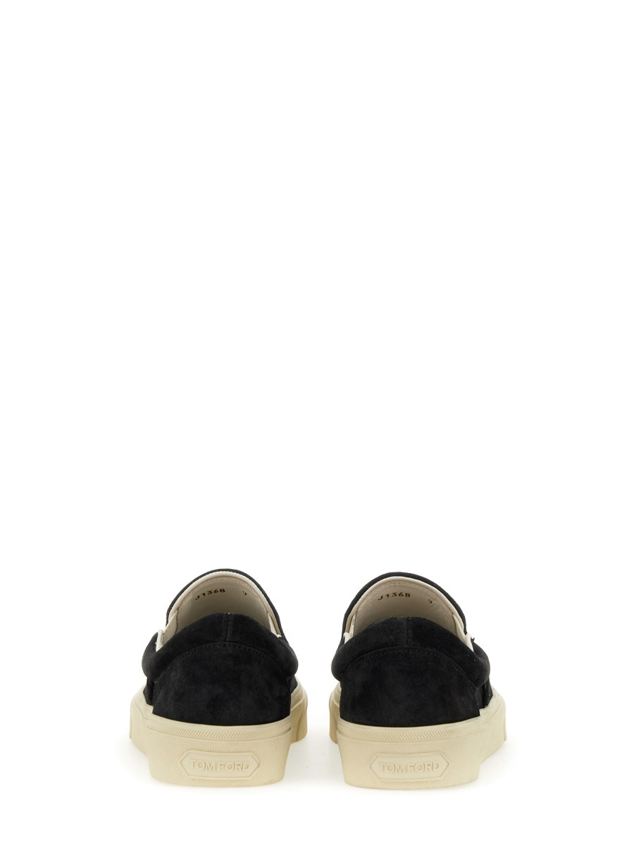 TOM FORD SNEAKER SLIP-ON IN SUEDE Black Friday
