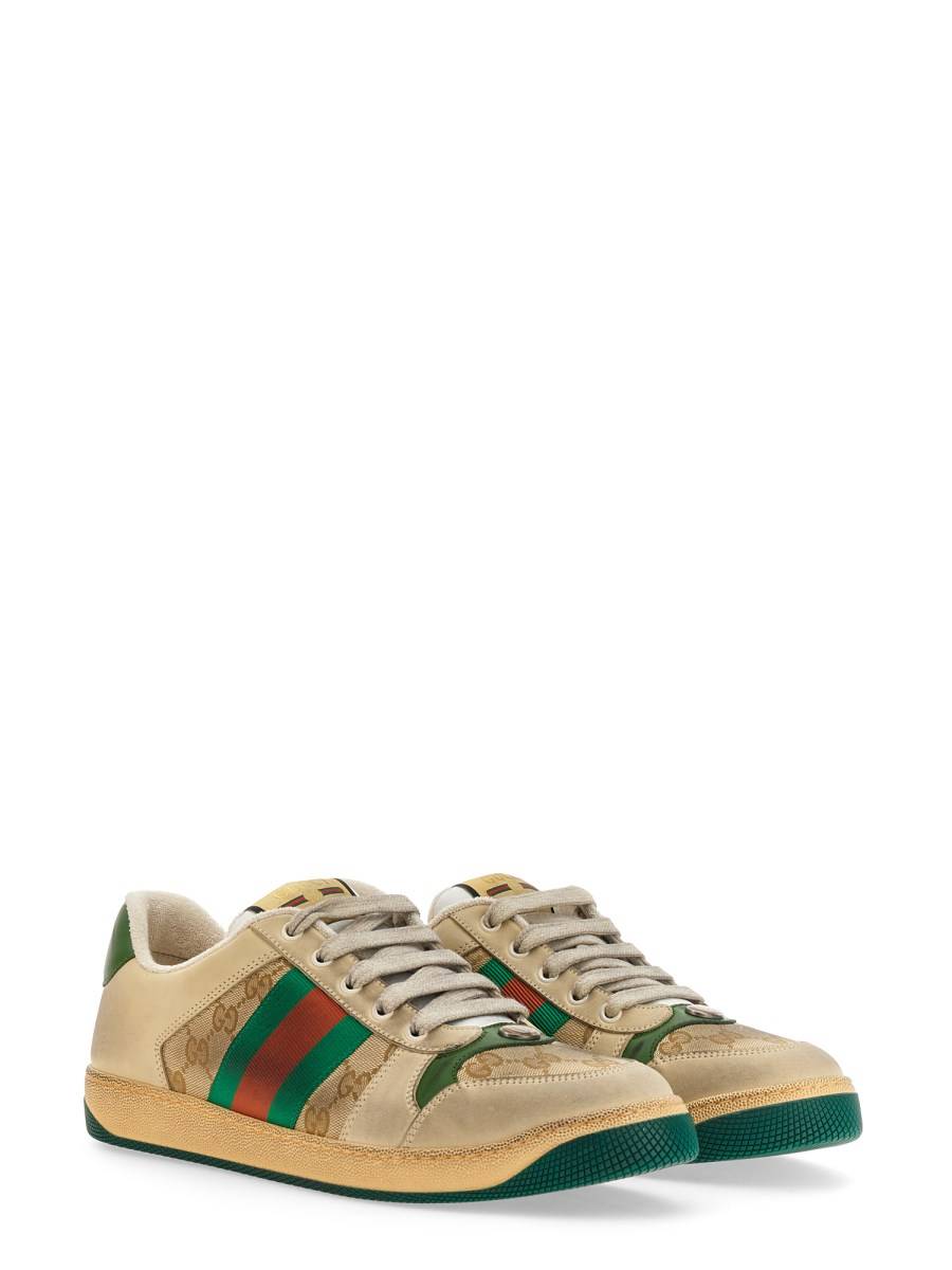 GUCCI SNEAKER SCREENER GG IN PELLE Cyber Monday