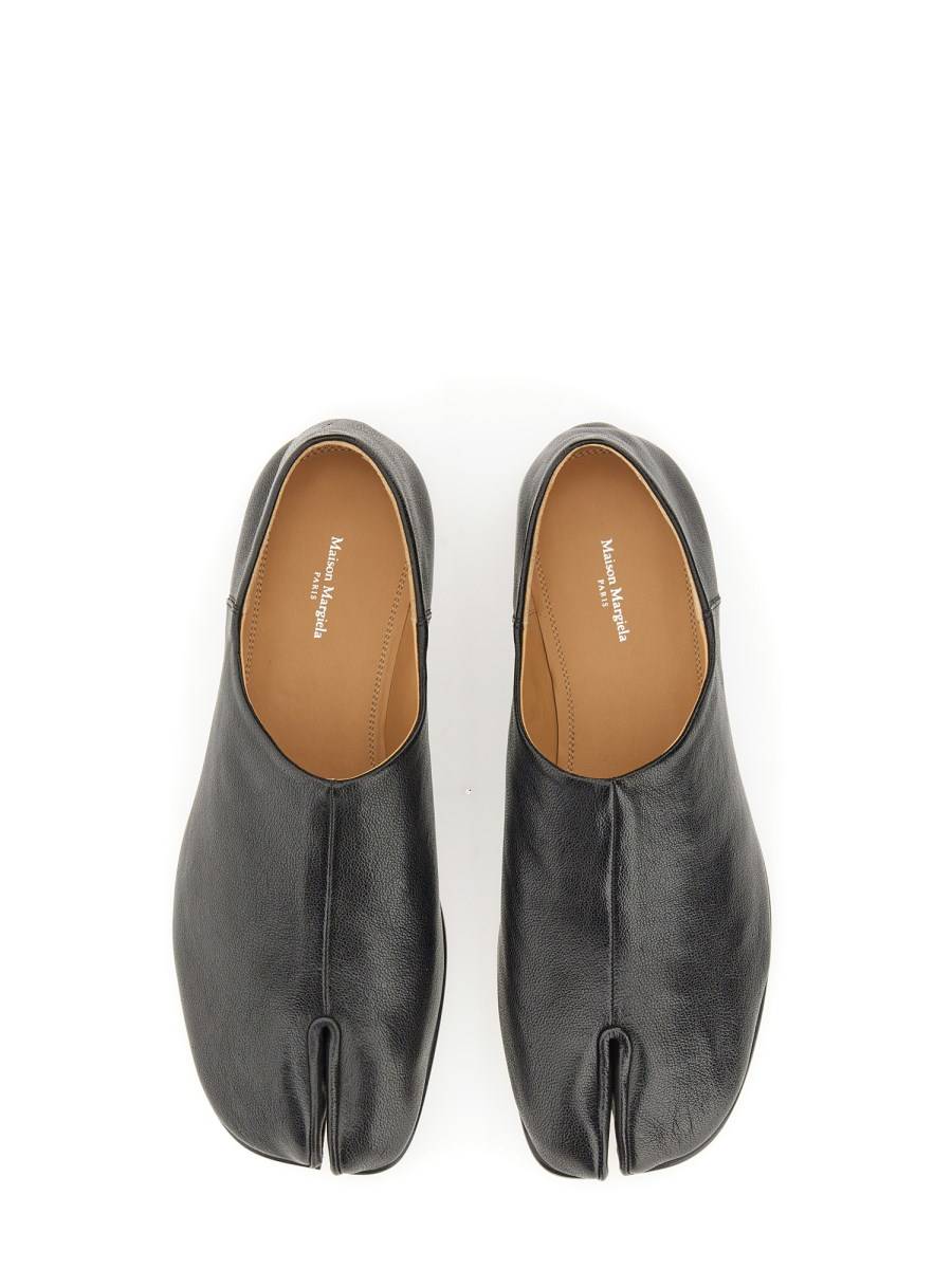 MAISON MARGIELA TABI PIATTA SENZA LACCI IN PELLE Offerta Pasqua