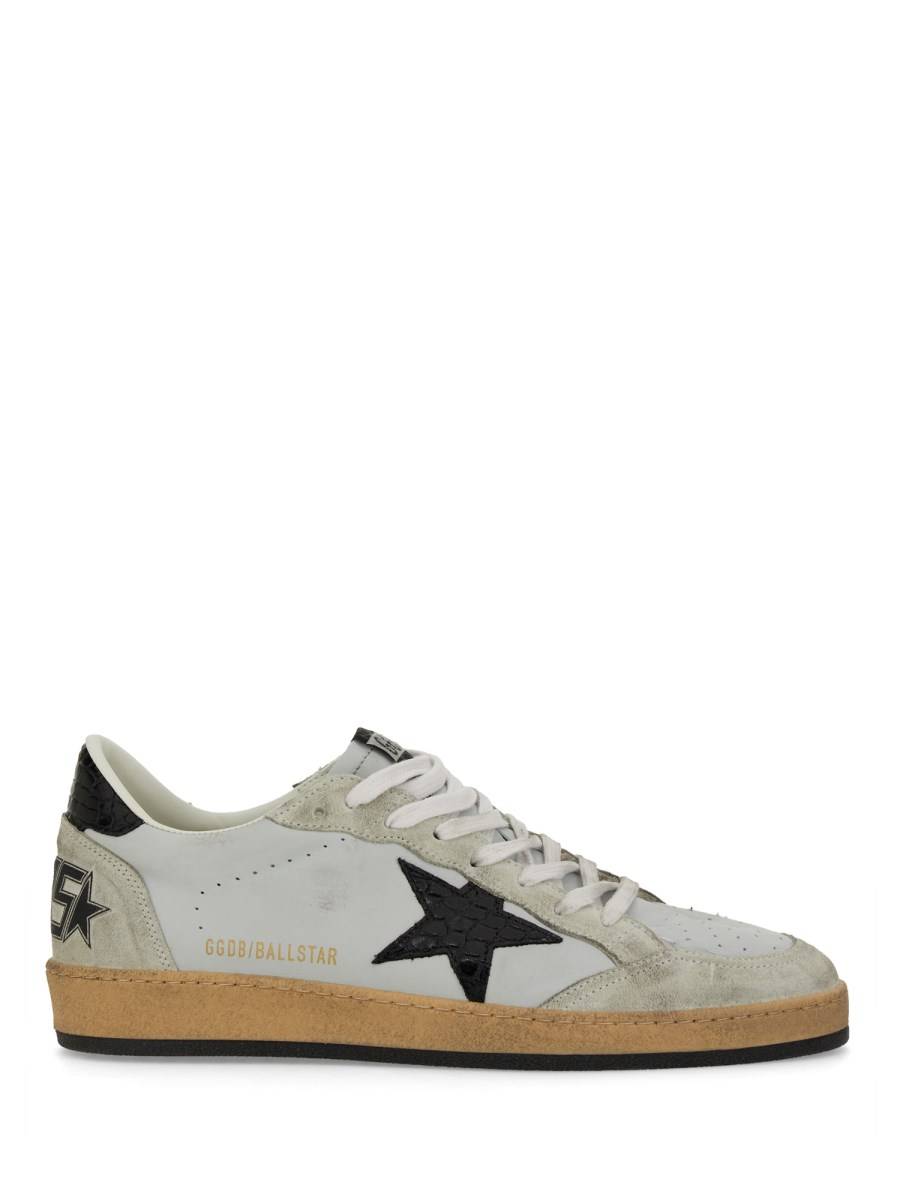 GOLDEN GOOSE SNEAKER BALL STAR IN PELLE Offerta Anniversario