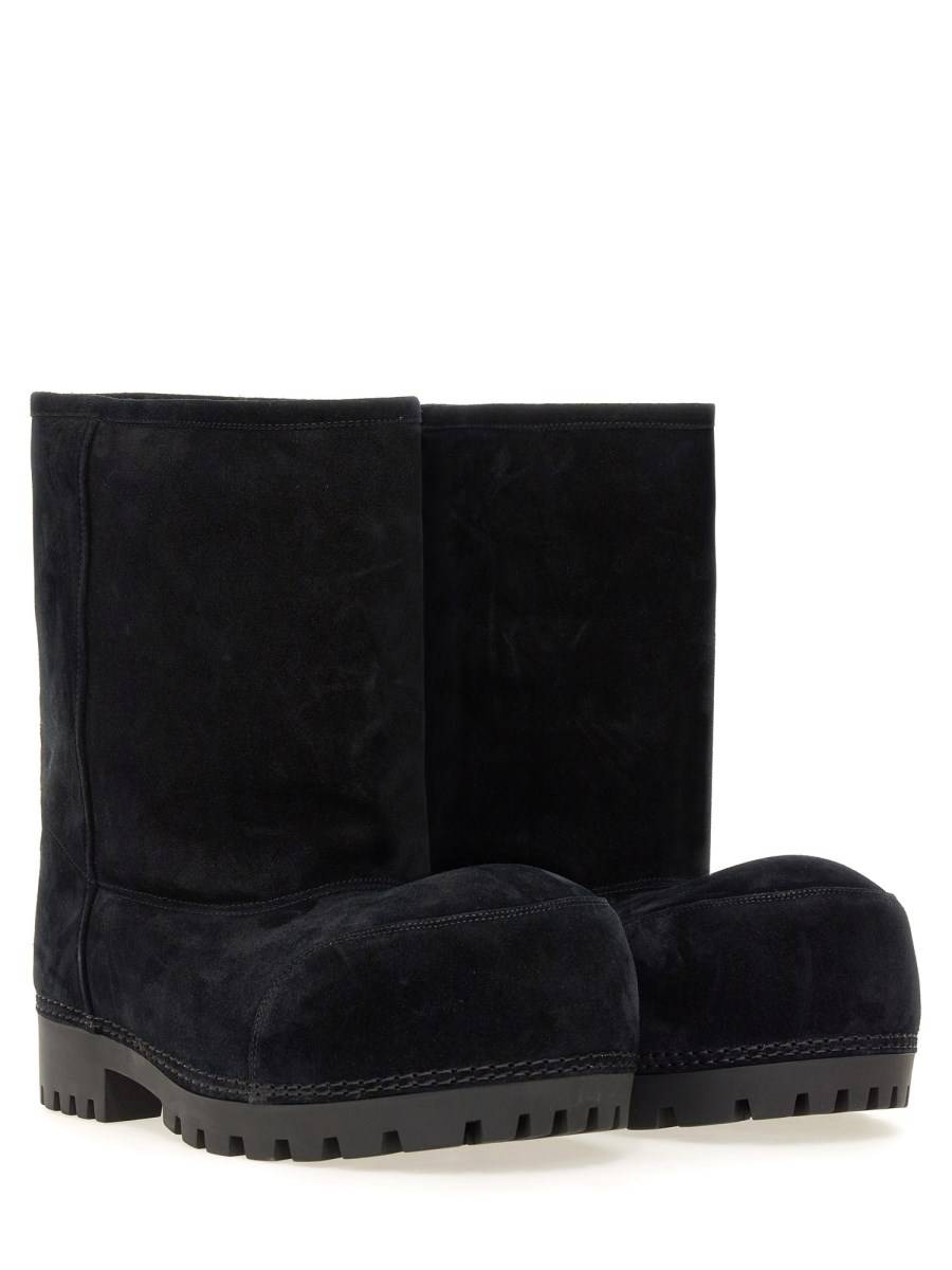 BALENCIAGA STIVALE "ALASKA" FUR IN PELLE Offerta migliore