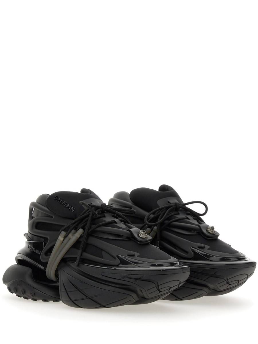 BALMAIN SNEAKER "UNICORN" IN PELLE E NEOPRENE Latest fashion