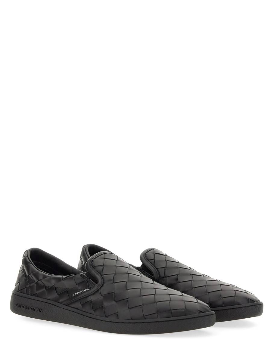 BOTTEGA VENETA SNEAKER "SAWYER" IN PELLE CON MOTIVO INTRECCIATO Lightning offer