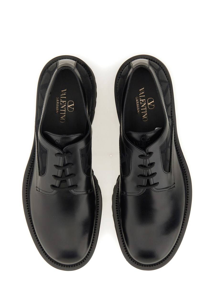 VALENTINO GARAVANI SCARPA DERBY IN PELLE Super Saving Price