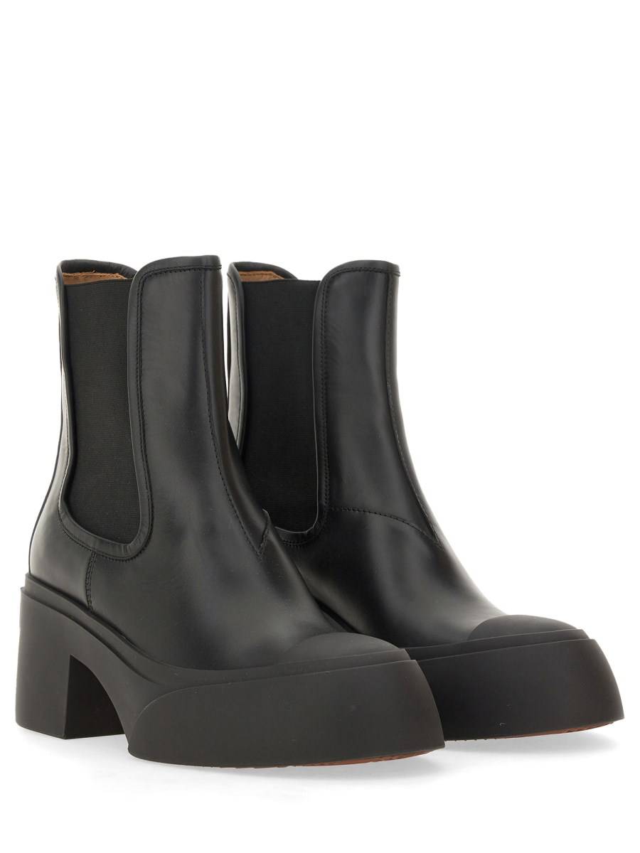 MARNI STIVALE IN PELLE Fino al 60% di sconto