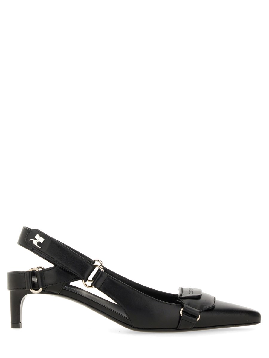 COURREGES PUMP RACER IN PELLE 50% di sconto per tempo limitato