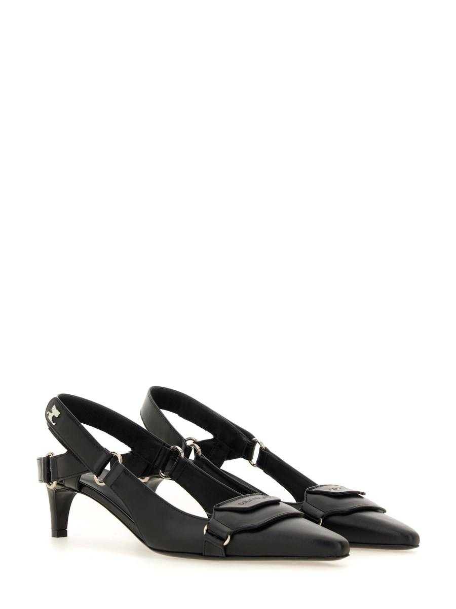 COURREGES PUMP RACER IN PELLE 50% di sconto per tempo limitato