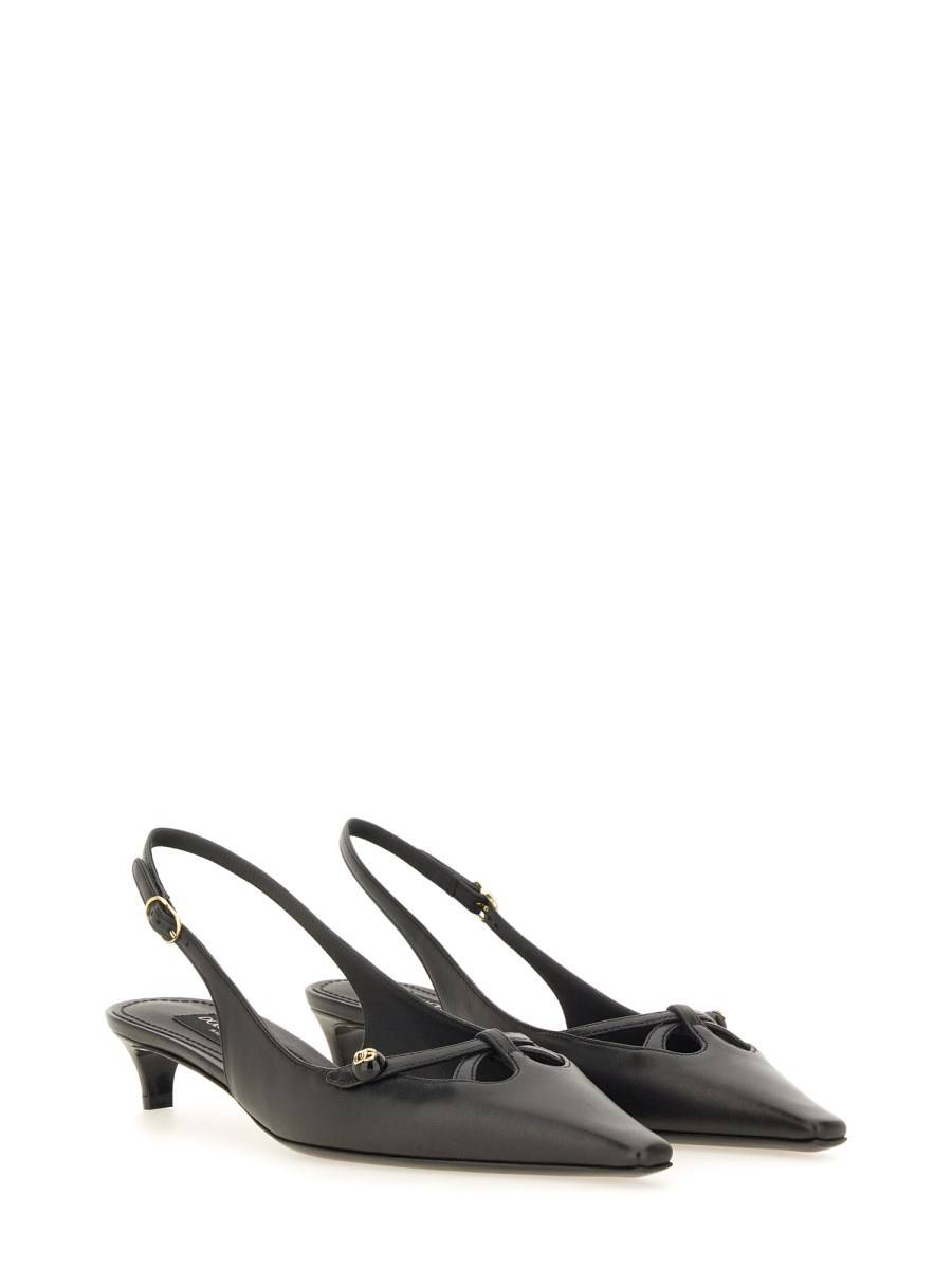 DOLCE & GABBANA SCARPA SLINGBACK IN NAPPA Italia