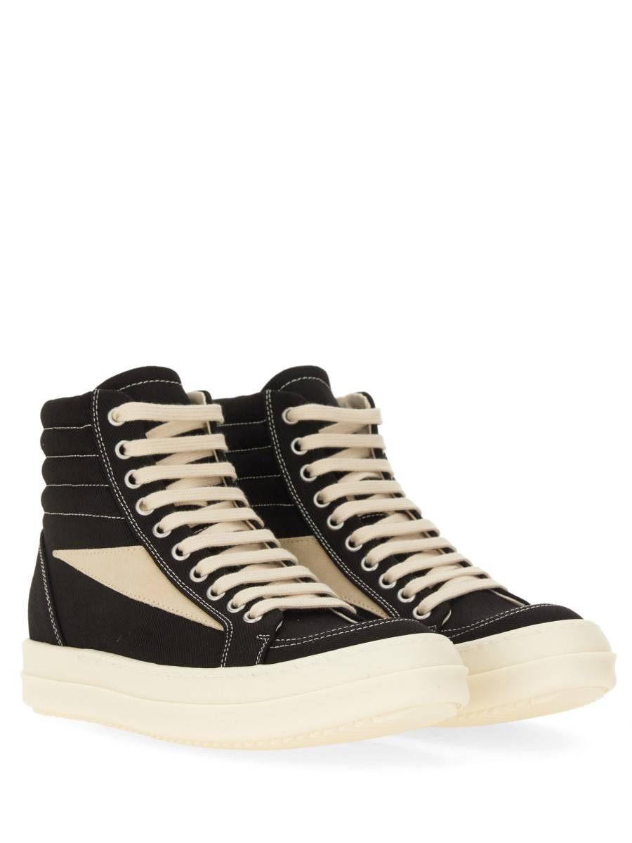 RICK OWENS DRKSHDW SNEAKER CON LOGO IN TELA DI COTONE In Linea