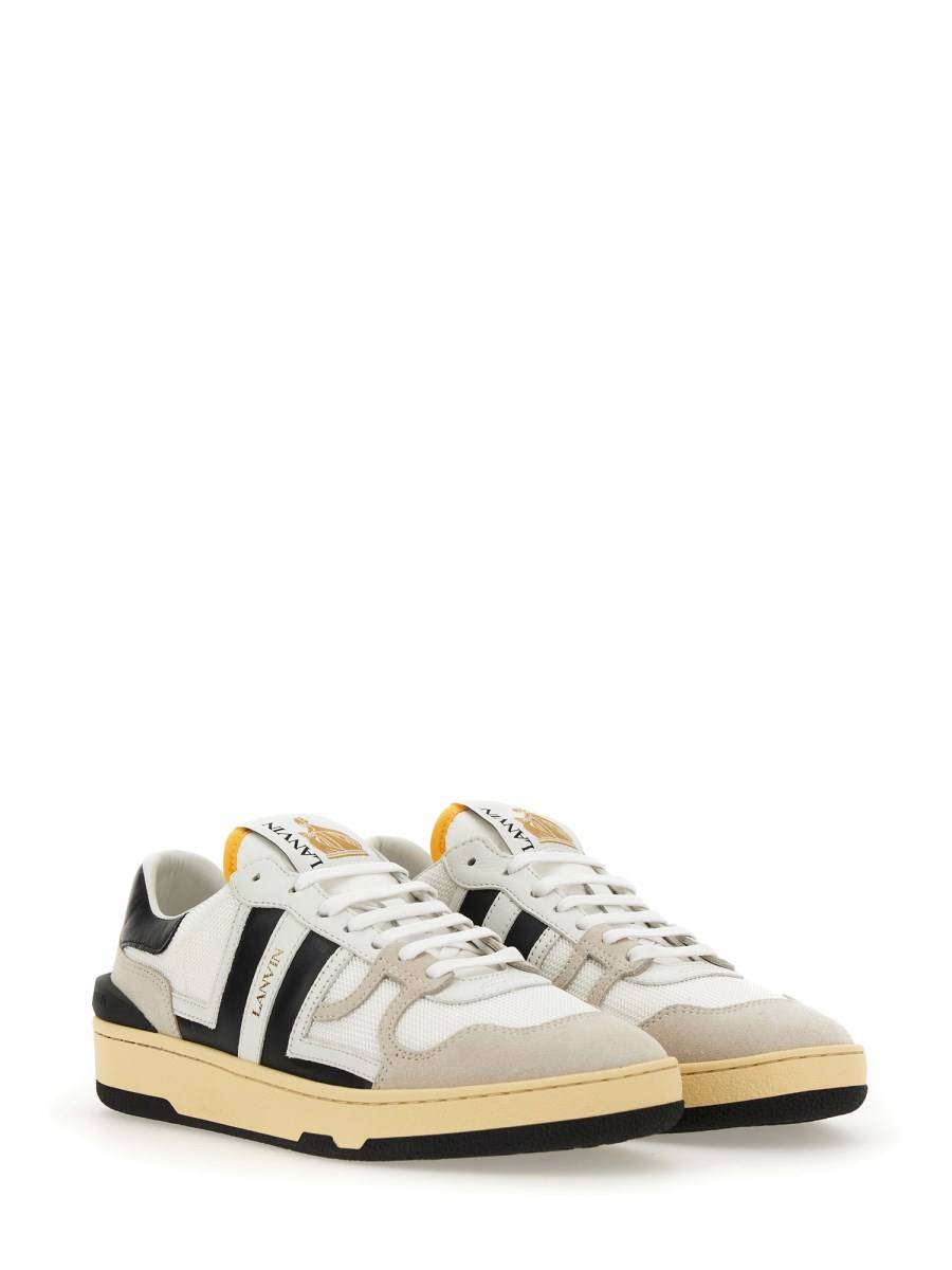 LANVIN SNEAKER IN MESH, SUEDE E NAPPA Fino Al -60%