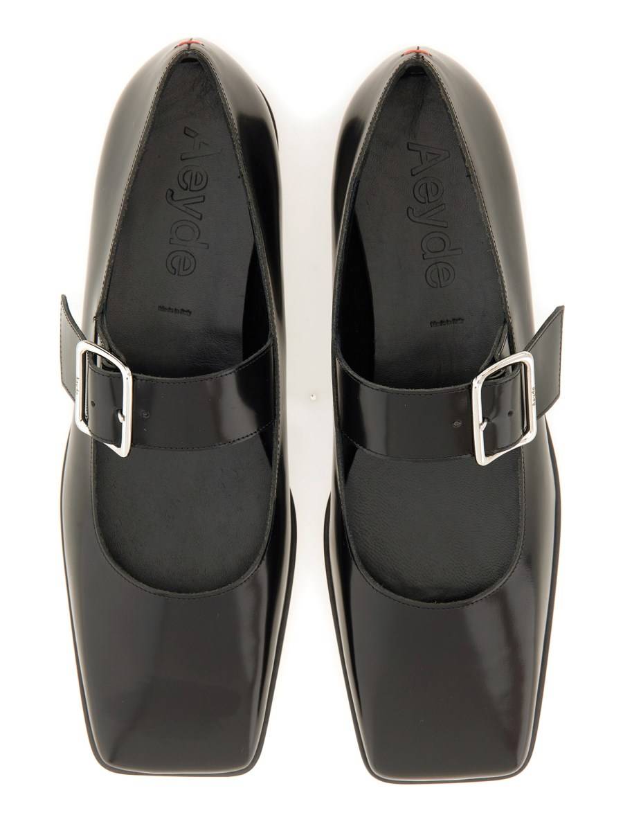 AEYDE BALLERINA SUNNY POLIDO IN PELLE Moda