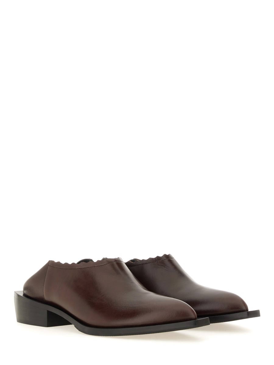 MOSCHINO SHOOTIE CUBAN HEEL Prezzo di fabbrica