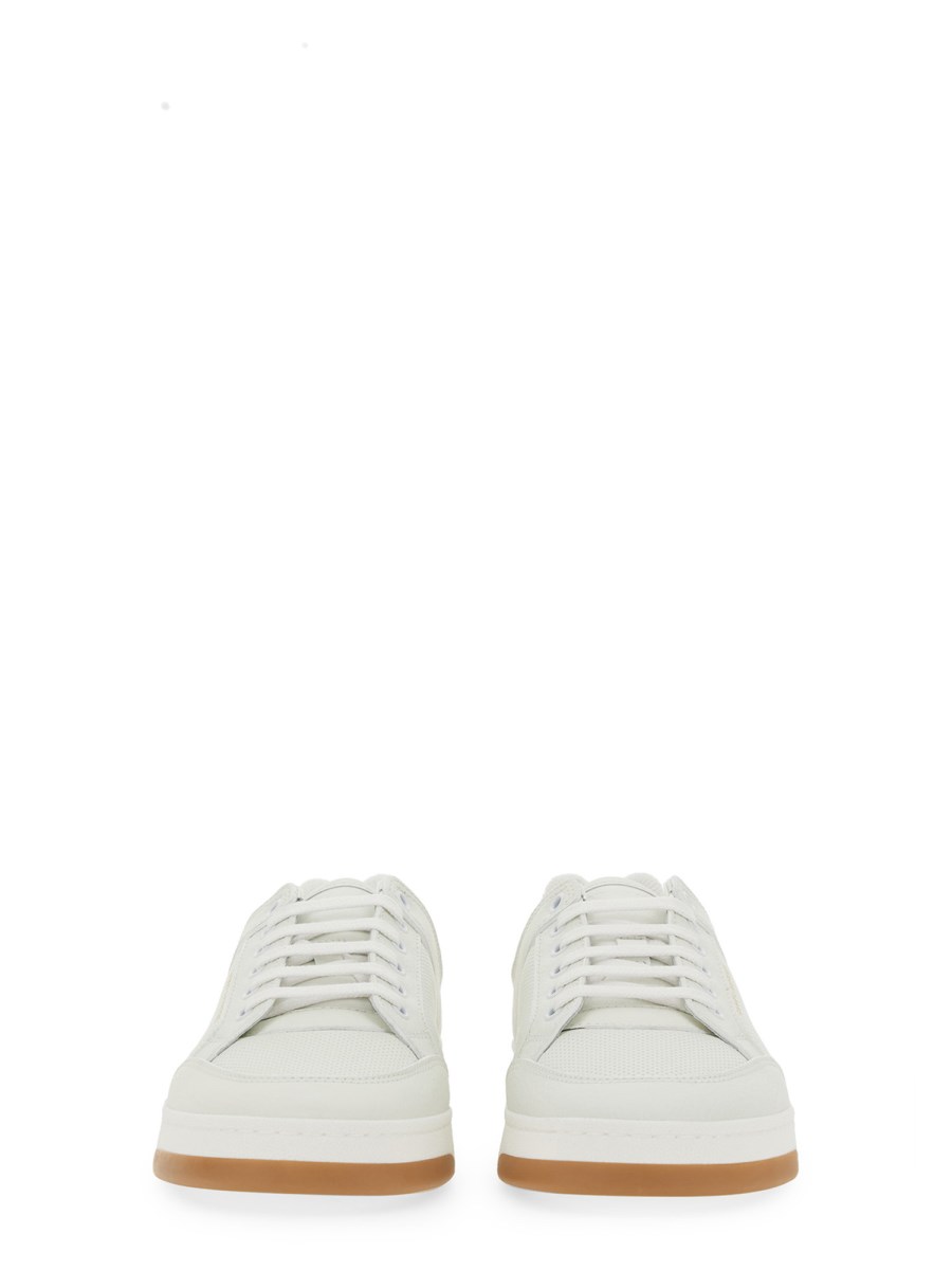 SAINT LAURENT SNEAKER LOW TOP "SL61" IN PELLE TRAFORATA Offerta per la Festa della Mamma