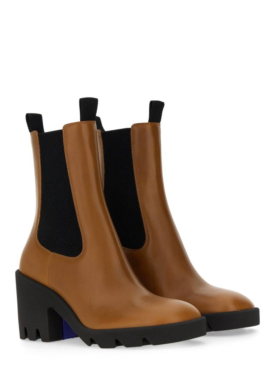 BURBERRY STIVALE IN PELLE Offerte esclusive
