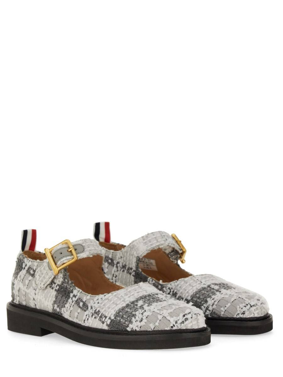 THOM BROWNE THOM JOHN IN TWEED HUNTING TARTAN EYELASH Sconti VIP