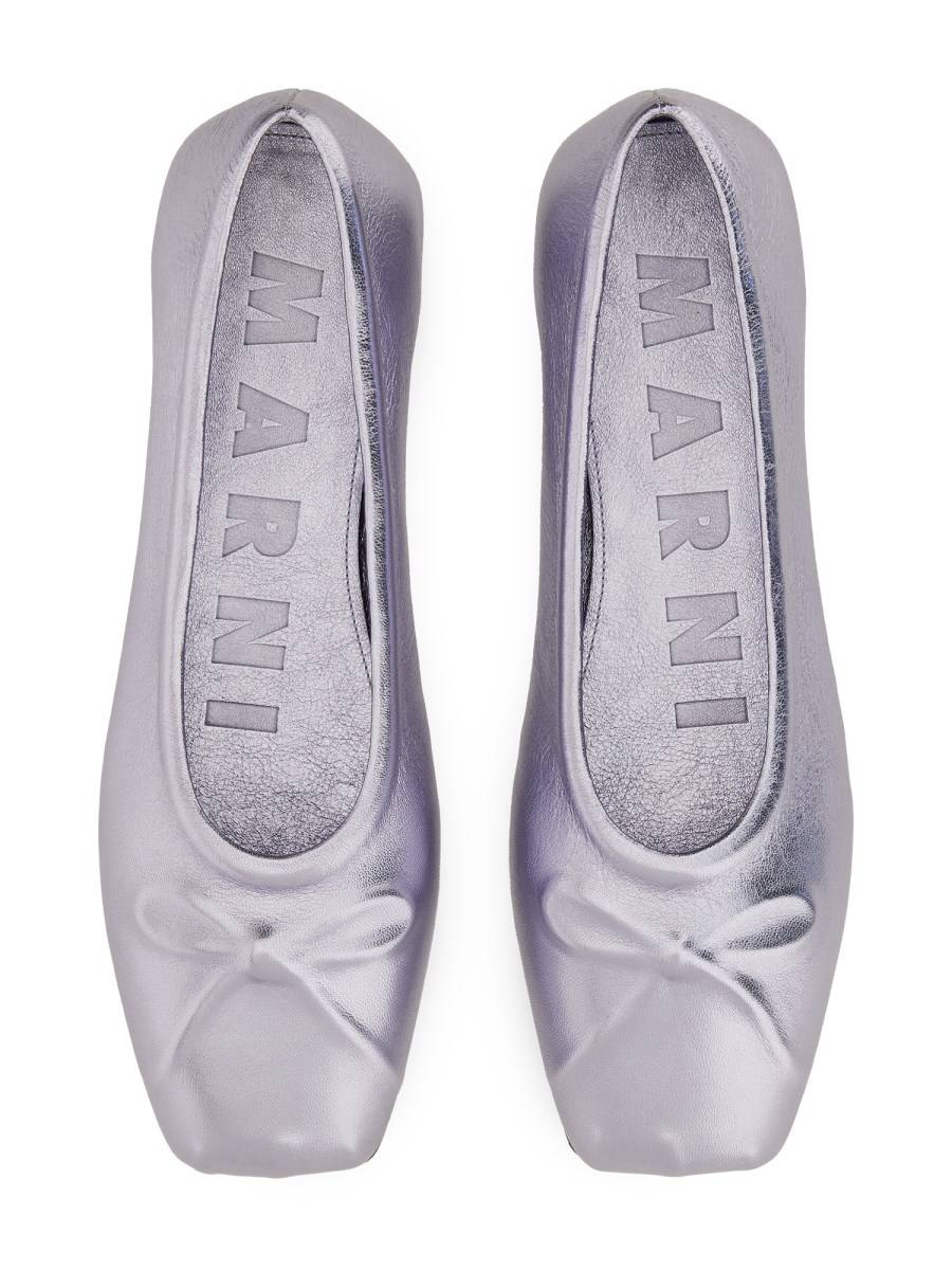 MARNI BALLERINA LITTLE BOW IN NAPPA Discount Store per i nuovi prodotti