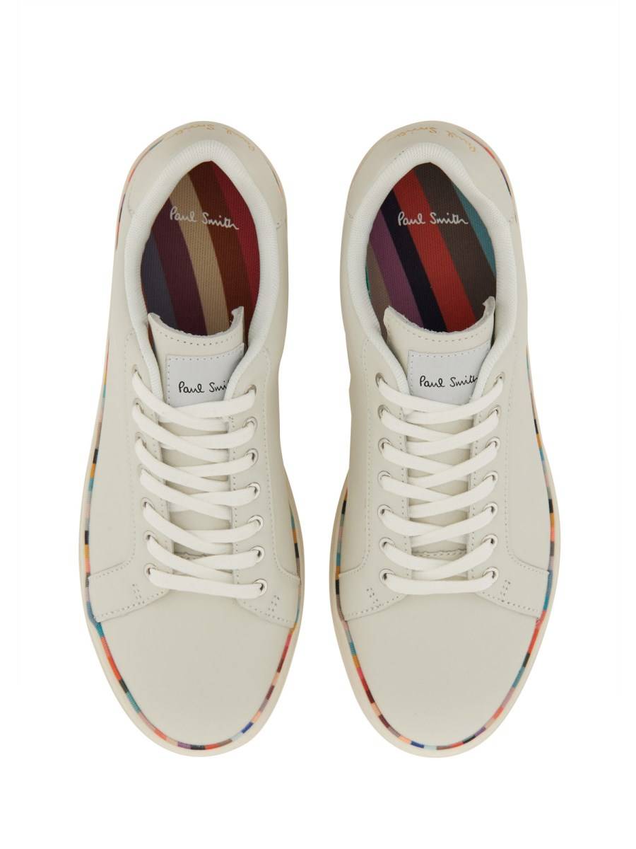 PAUL SMITH SNEAKER IN PELLE Qualità