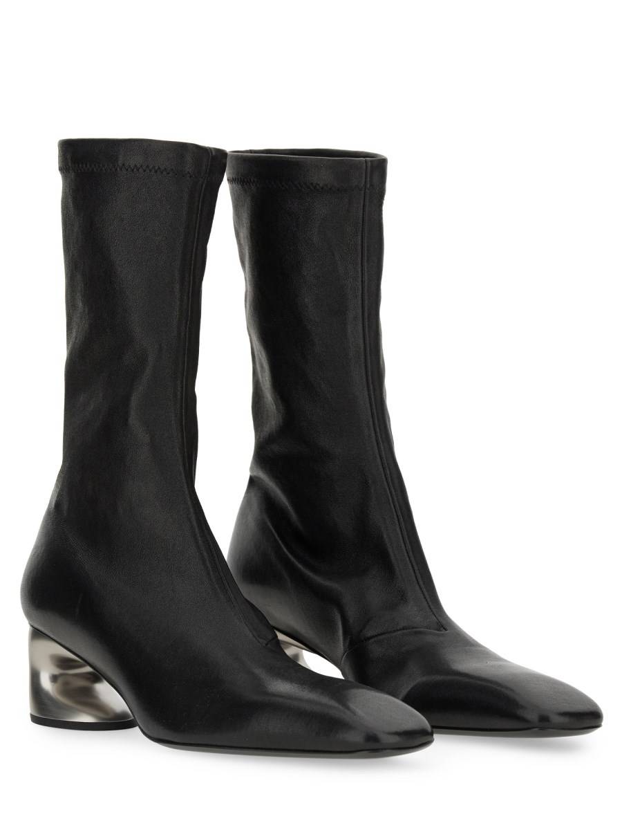 JIL SANDER STIVALETTO IN PELLE Novità