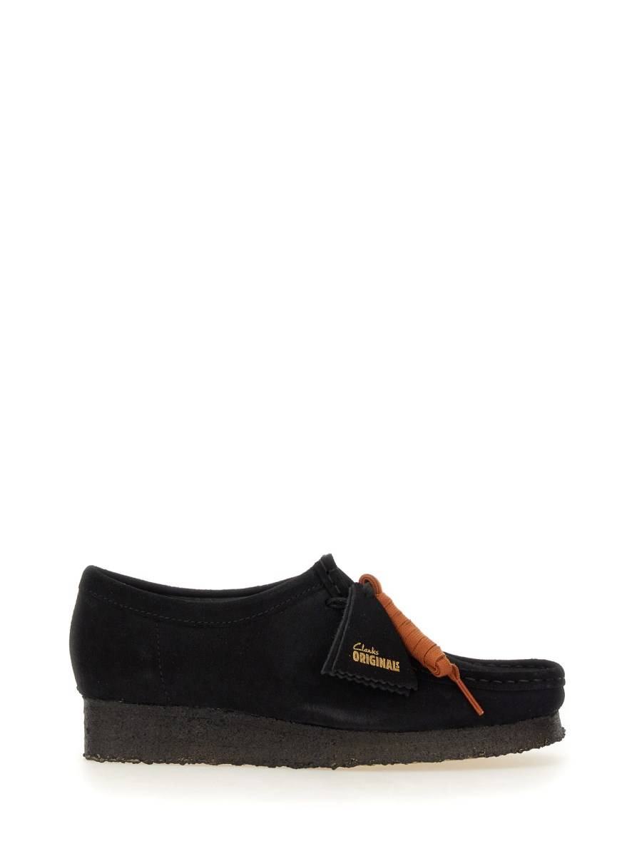 CLARKS SANDALO "WALLABEE" IN PELLE Moda