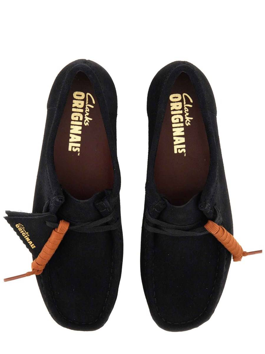 CLARKS SANDALO "WALLABEE" IN PELLE Moda