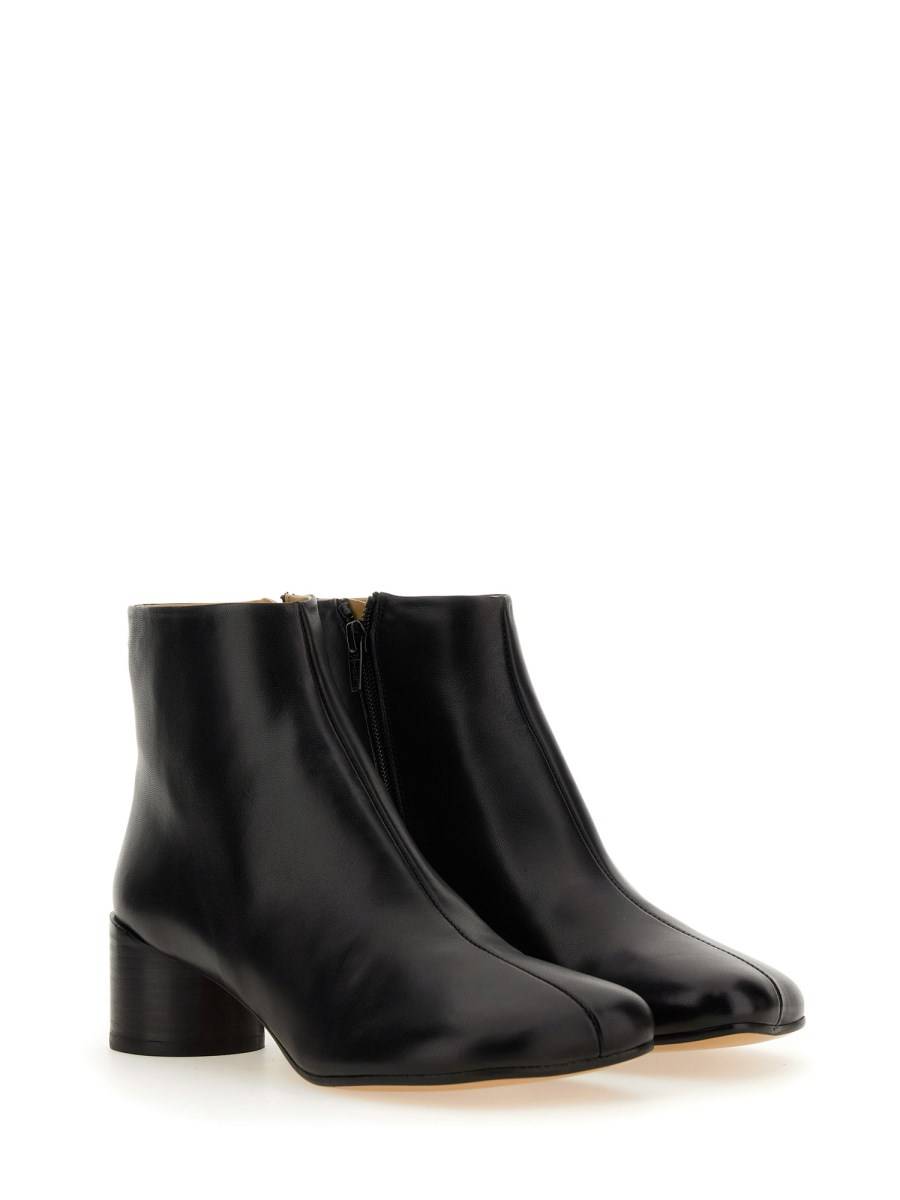 MM6 MAISON MARGIELA STIVALETTO IN PELLE Prezzo di fabbrica