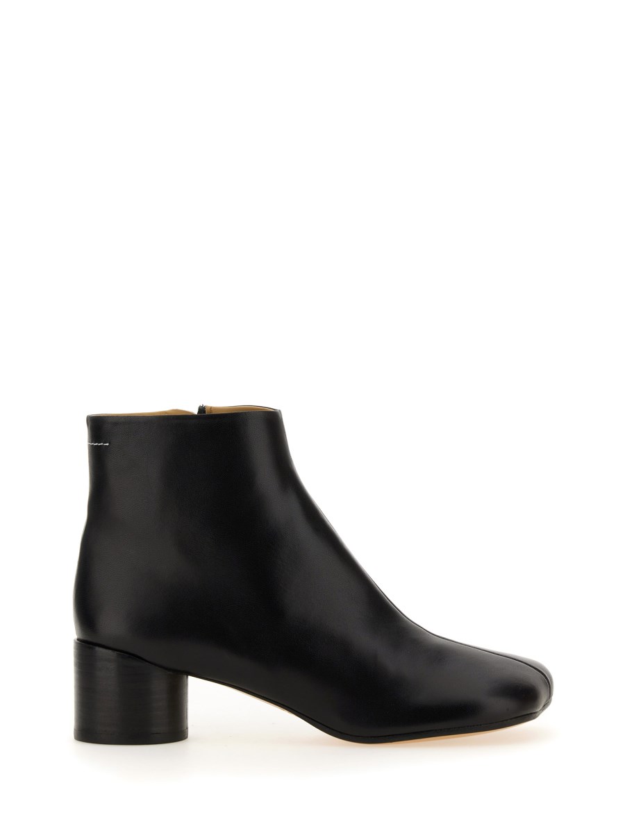 MM6 MAISON MARGIELA STIVALETTO IN PELLE Prezzo di fabbrica