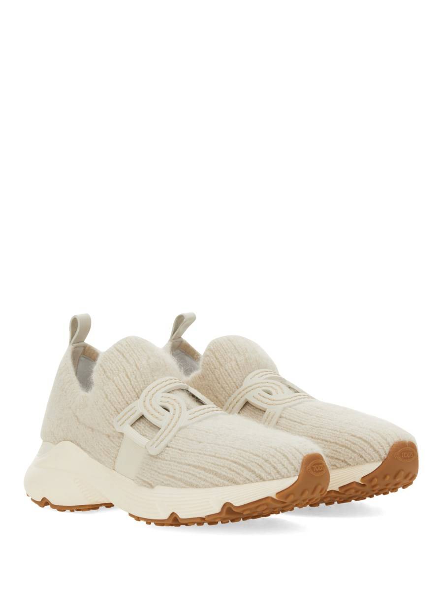 TOD&#39;S SNEAKER CON LOGO IN MAGLIA Offerta Giorno del Papà