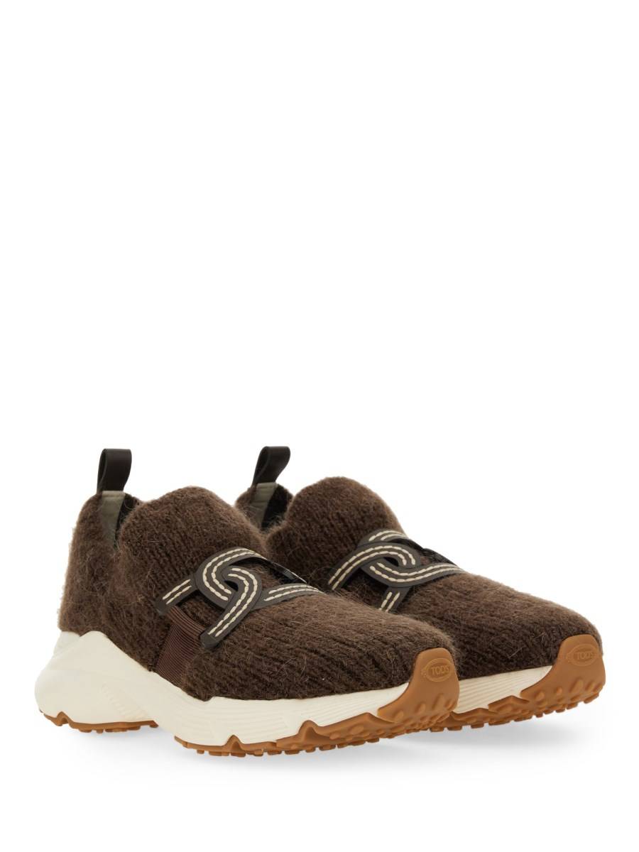 TOD&#39;S SNEAKER CON LOGO IN MAGLIA Offerta San Valentino