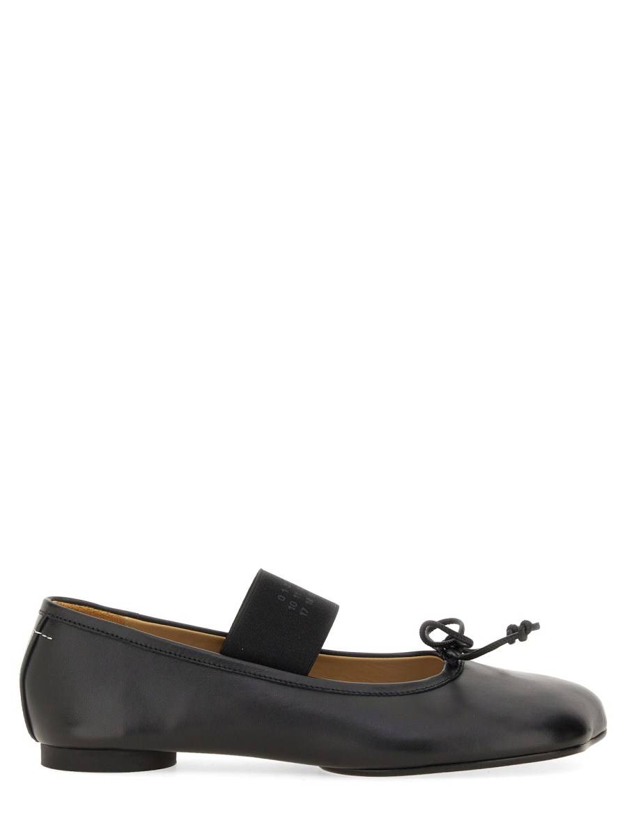 MM6 MAISON MARGIELA BALLERINA ANATOMIC IN PELLE Offerte esclusive