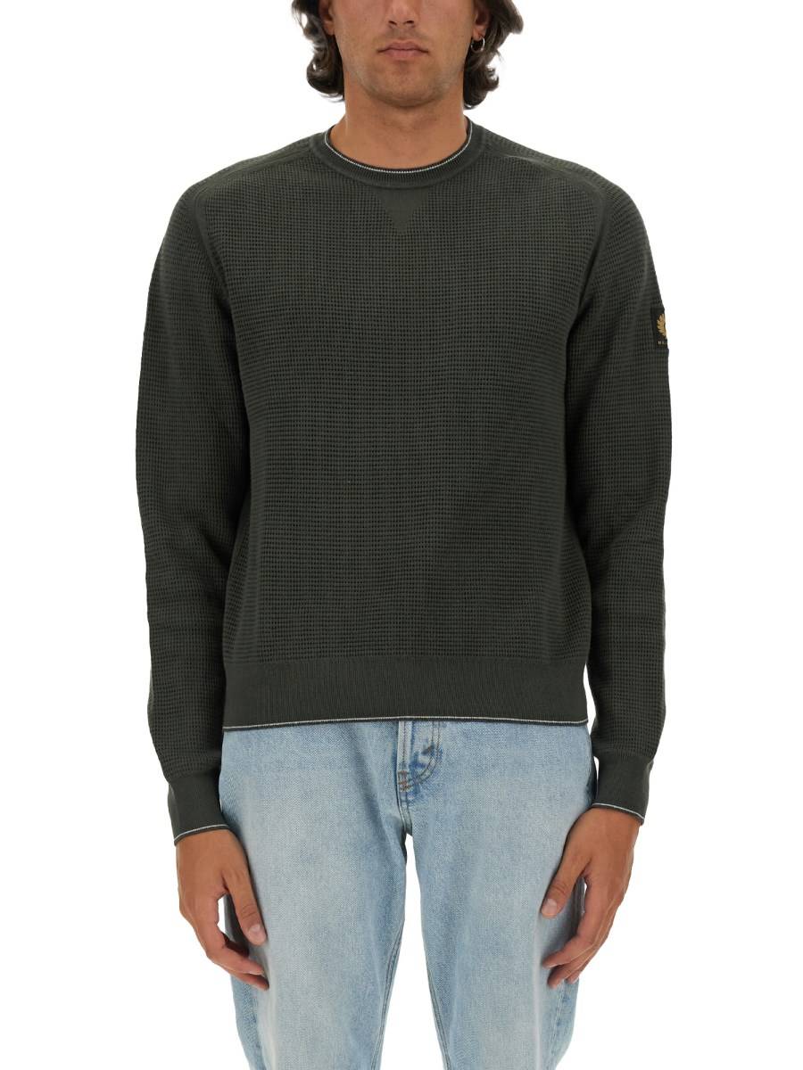 BELSTAFF MAGLIA COLE IN COTONE Enormi sconti