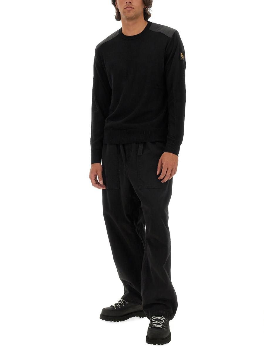 BELSTAFF MAGLIA KERRIGAN IN LANA Trasporto libero internazionale