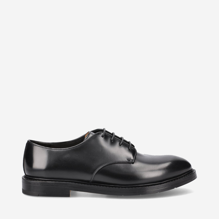 Premiata Scarpe stringate 32102A in pelle spazzolata opaca Nuova
