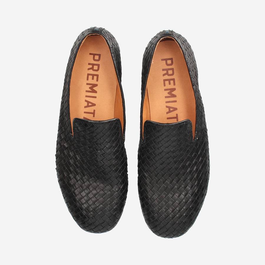 Premiata Slip-on Arden 32154C in vitello intrecciato Prezzo Ridotto