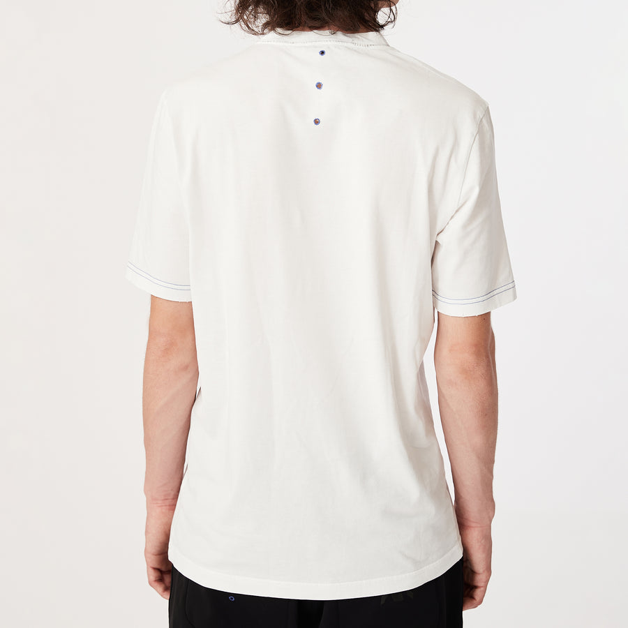 Premiata T-shirt PR364203 Never White in cotone Offerta
