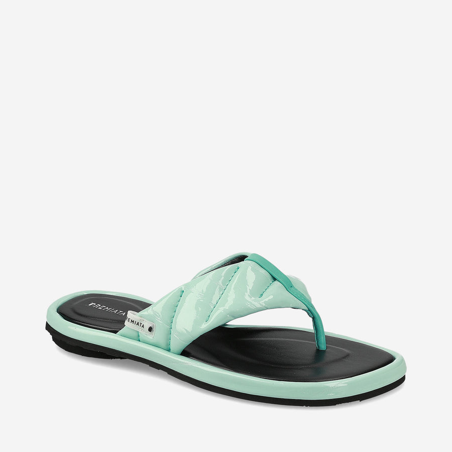 Premiata Sandali infradito M6654H in nappa imbottita Sottocosto