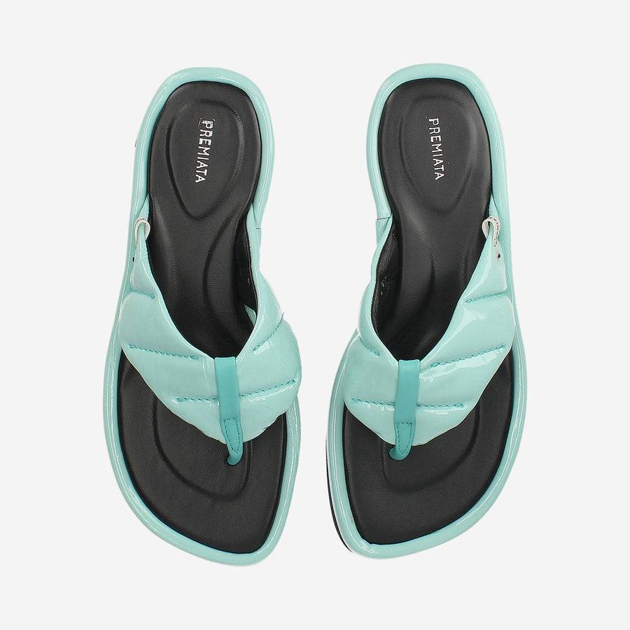 Premiata Sandali infradito M6654H in nappa imbottita Sottocosto