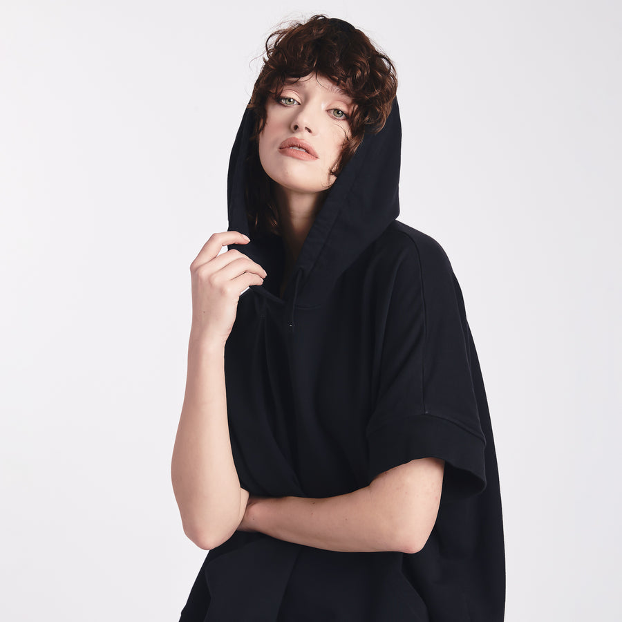 Premiata Poncho con cappuccio PR354100 Promozione